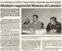 Moslann rapproche Moscou et Lannion