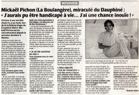 Cyclisme. Mickaël Pichon, miraculé du Dauphiné : « J'aurais pu être handicapé à vie... J'ai eu une chance inouïe ! »