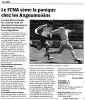 Football. Le FCNA sème la panique chez les Angoumoisins